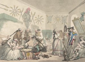 francia laktanya, 1791. augusztus 12., 1791. augusztus 12 alkotó: Thomas Rowlandson
