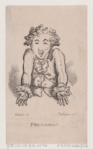 Francia, 1808. április, 1808. április. alkotó: Thomas Rowlandson