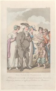 Frontispiece: The Vicar of Wakefield, a The Vicar of Wakefieldből, 1817. május 1., 1817. május 1. alkotó: Thomas Rowlandson