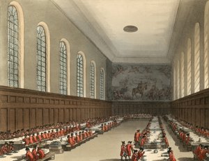 A Chelsea Kórház belső terének általános nézete alkotó: Thomas Rowlandson