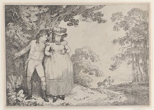 Indul, indul... alkotó: Thomas Rowlandson