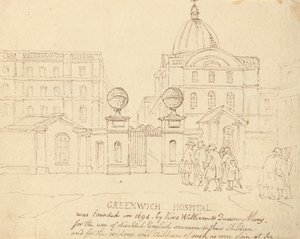 Greenwich Kórház alkotó: Thomas Rowlandson