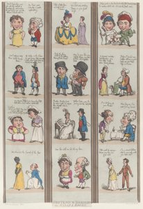 Groteszk határok szobákhoz és csarnokokhoz, [1800], reprint., [1800], reprint. alkotó: Thomas Rowlandson