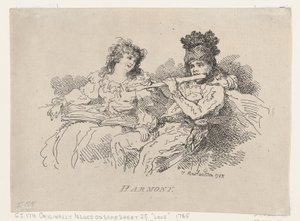 Harmónia, 1785. augusztus 12., 1785. augusztus 12. alkotó: Thomas Rowlandson