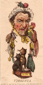 Vezetők: Virginia alkotó: Thomas Rowlandson