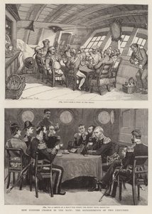 Hogyan változnak a szokások a haditengerészetnél, két évszázad frissítői alkotó: Thomas Rowlandson