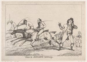 Hogyan meneküljünk a győzelem elől, 1791. november 22., 1791. november 22. alkotó: Thomas Rowlandson