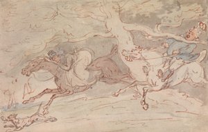 „Hogyan törjük ki a nyakunkat” alkotó: Thomas Rowlandson