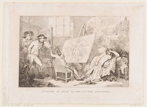 A tanulmányba való behatolás, avagy A zavart festő alkotó: Thomas Rowlandson