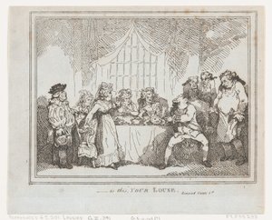 Ez a tetűd, 1787., 1787. alkotó: Thomas Rowlandson