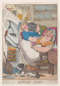 Kitchin Stuff, 1810. november 1., 1810. november 1. alkotó: Thomas Rowlandson