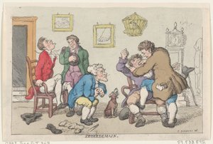 Legerdemain, 1799., 1799. alkotó: Thomas Rowlandson