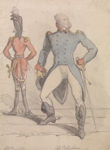 Harrington lord és Petersham lord alkotó: Thomas Rowlandson