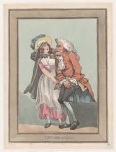 Vágy és kapzsiság, 1788. november 29., 1788. november 29. alkotó: Thomas Rowlandson