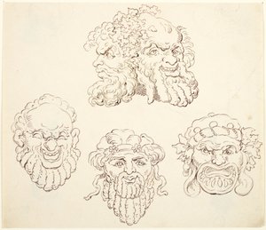Maszkok alkotó: Thomas Rowlandson