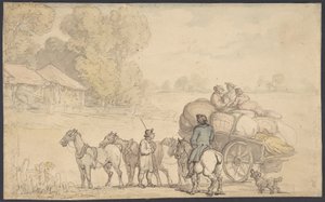 Migránsok alkotó: Thomas Rowlandson