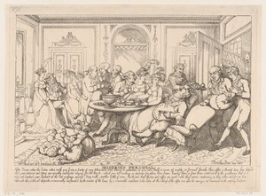 Miseries Personal, 1807. június 12., 1807. június 12. alkotó: Thomas Rowlandson