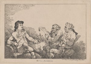 Pénzkölcsönzők, 1784. november 8., 1784. november 8. alkotó: Thomas Rowlandson