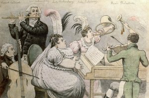 Musical Party alkotó: Thomas Rowlandson
