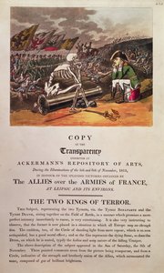 Napóleon és a Halál együtt ülnek a lipcsei csatatéren (lásd még: 266072) alkotó: Thomas Rowlandson