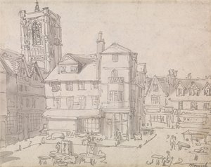 Norwich piactere alkotó: Thomas Rowlandson