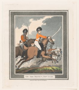 Off Side Protect, New Guard, 1798. szeptember 1., 1798. szeptember 1. alkotó: Thomas Rowlandson