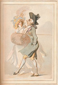Régi Q vagy elhasználódott Debauchee, c1790, 1902 alkotó: Thomas Rowlandson