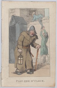 1 óra elmúlt, 1820., 1820. alkotó: Thomas Rowlandson