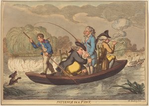 Türelem a puntnál alkotó: Thomas Rowlandson