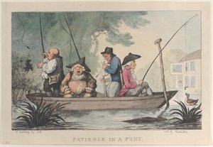 Türelem egy puntban, 1811., 1811. alkotó: Thomas Rowlandson
