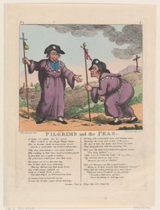 Zarándokok és a borsó, 1807. május 1., 1807. május 1. alkotó: Thomas Rowlandson