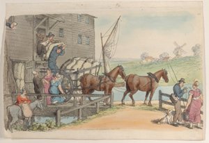 23. tábla, a Miniatűr világból, 1816., 1816. alkotó: Thomas Rowlandson