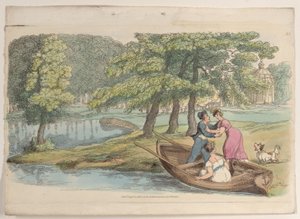 35. tábla, a Miniatűr világból, 1816., 1816. alkotó: Thomas Rowlandson