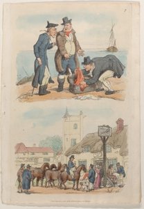 7. tábla, a Miniatűr világból, 1816., 1816. alkotó: Thomas Rowlandson