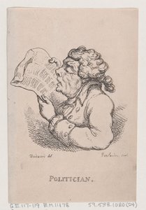 Politikus, 1808. ápr., 1808. ápr. alkotó: Thomas Rowlandson