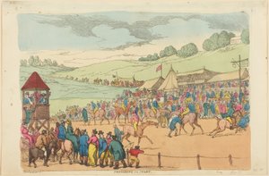 Felkészülés az indulásra alkotó: Thomas Rowlandson