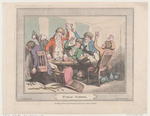 Nyilvános Iskola, 1802. május 10., 1802. május 10. alkotó: Thomas Rowlandson
