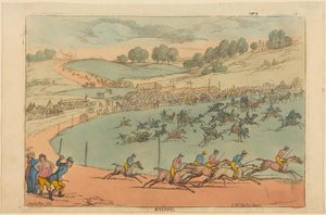 Versenyzés alkotó: Thomas Rowlandson