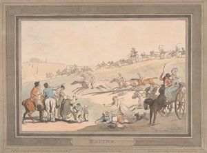 Verseny [hatdarabos készlet]: 1. Verseny alkotó: Thomas Rowlandson