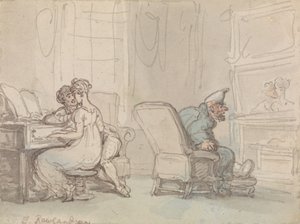 Gondolatok, avagy a zeneóra alkotó: Thomas Rowlandson