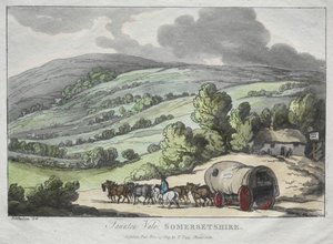Rowlandson vázlatai a természetből: Taunton Vale, Somersetshire alkotó: Thomas Rowlandson