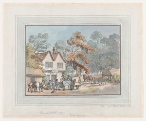 Vidéki Halt, 1787., 1787. alkotó: Thomas Rowlandson