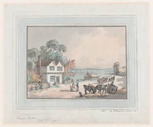 Rusztikus vázlat, 1787., 1787. alkotó: Thomas Rowlandson