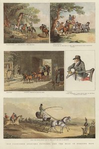Lovas illusztrációk sorozata alkotó: Thomas Rowlandson