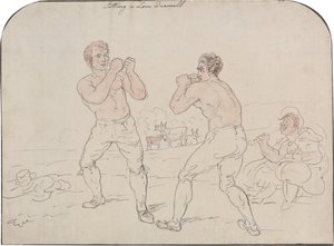 Egy szerelmi vita rendezése alkotó: Thomas Rowlandson