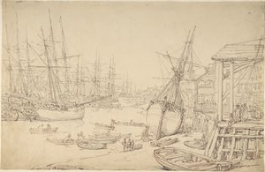 Hajógyár, Greenwich alkotó: Thomas Rowlandson