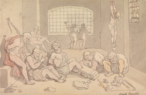 Spanyol inkvizíció alkotó: Thomas Rowlandson