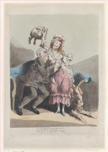 Különleges könyörgés, 1780. márc., 1780. márc. alkotó: Thomas Rowlandson