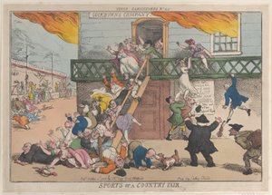 Egy vidéki vásár, 1810. október 5., 1810. október 5. alkotó: Thomas Rowlandson