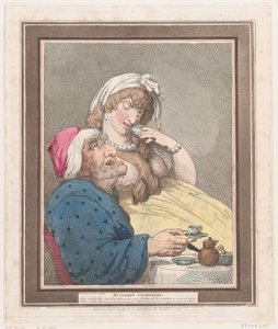Szent Jakab udvarlása, 1799. április 10., 1799. április 10. alkotó: Thomas Rowlandson
